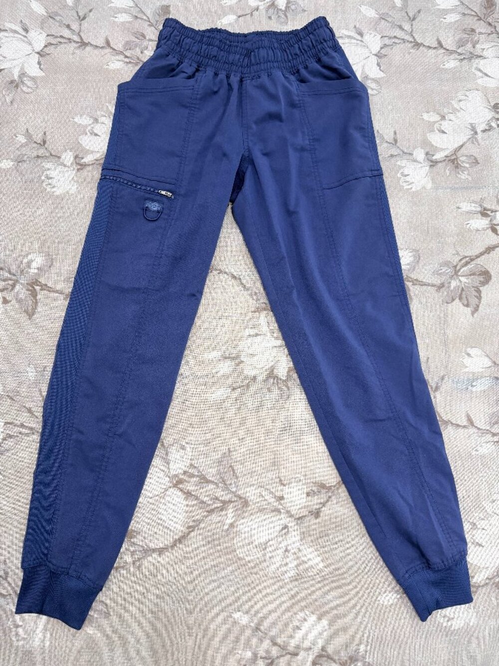 Dickies Balance Scrub Jogger Pants XS Petite Navy DK155 Stretch